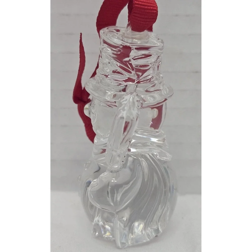 Christmas Endearments SNOWMAN Marquis by Waterford Crystal 1st in Series No Box